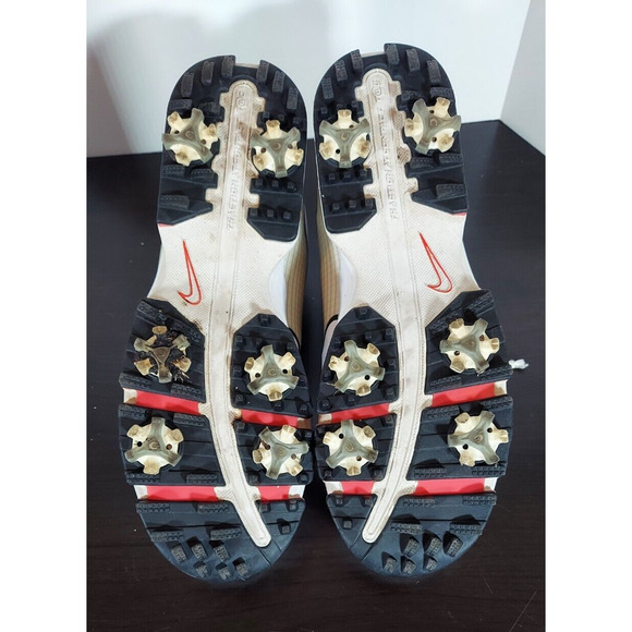 Nike Lunar Links Black & White Pink Women Golf Shoes Sz 8 418376-161 - Picture 8 of 9